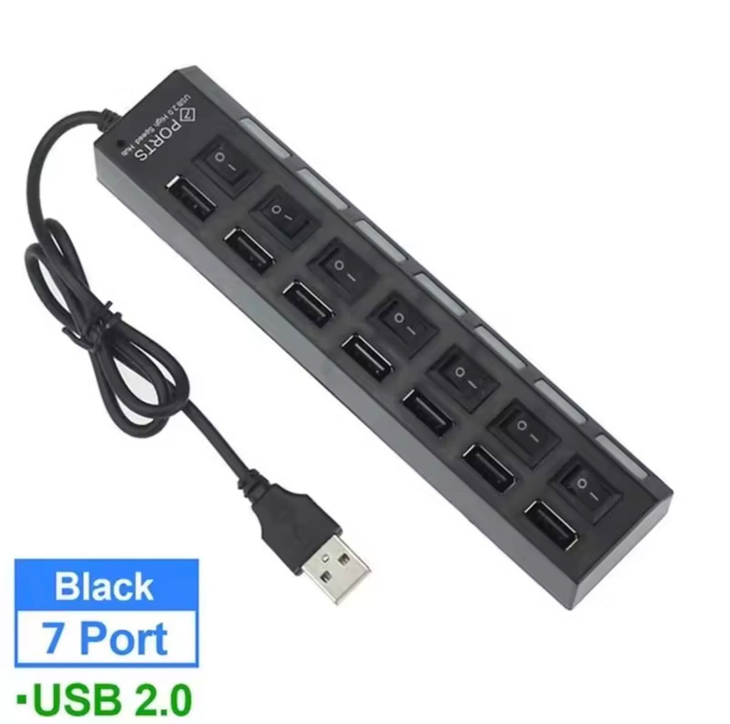 7 Ports USB